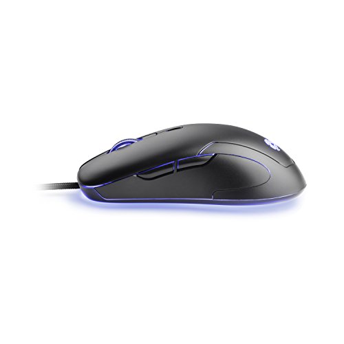 CSL Morpheus - Gaming Tastatur & Maus Set | LED-Beleuchtung | RGB | schwarz | QWERTZ-Tastenlayout | 2400 DPI Bild 7