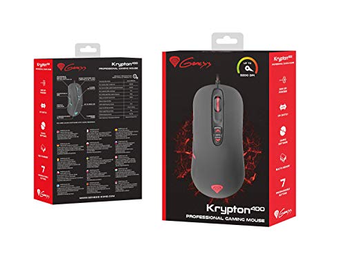 Genesis Krypton 400, USB Gaming Mause, 5200 DPI Bild 7