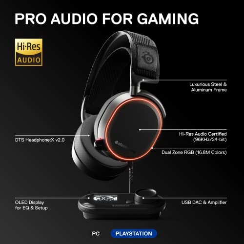SteelSeries Arctis Pro High Fidelity-Gaming-Headset Bild 3