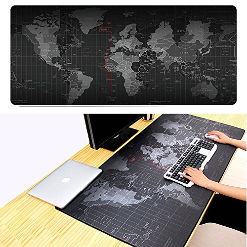 Großes Mauspad für Maus und Computer, Gaming-Pad, mit Rutschfester Unterseite, 600 x 300 mm Bild 2