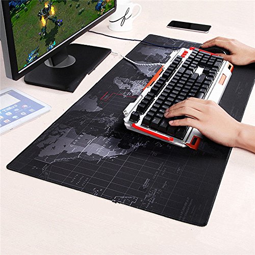 Großes Mauspad für Maus und Computer, Gaming-Pad, mit Rutschfester Unterseite, 600 x 300 mm Bild 3