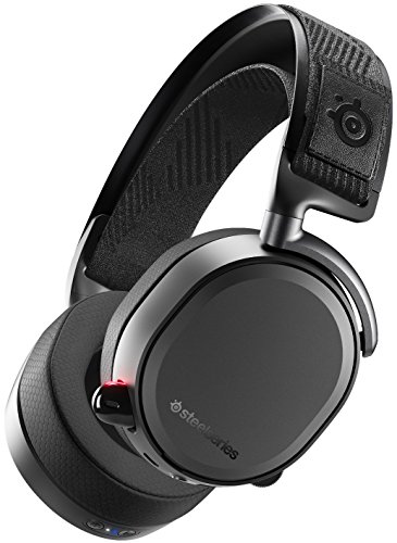 SteelSeries Arctis Pro Wireless – Kabelloses Gaming-Headset (2,4 GHz & Bluetooth) – Hochauflösende Lautsprechertreiber – Für PC,PS5 und PS4 – Schwarz Bild 1