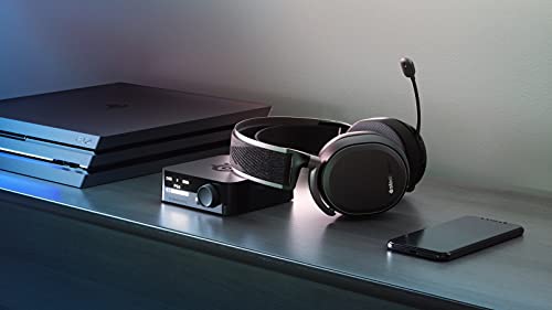 SteelSeries Arctis Pro Wireless – Kabelloses Gaming-Headset (2,4 GHz & Bluetooth) – Hochauflösende Lautsprechertreiber – Für PC,PS5 und PS4 – Schwarz Bild 4