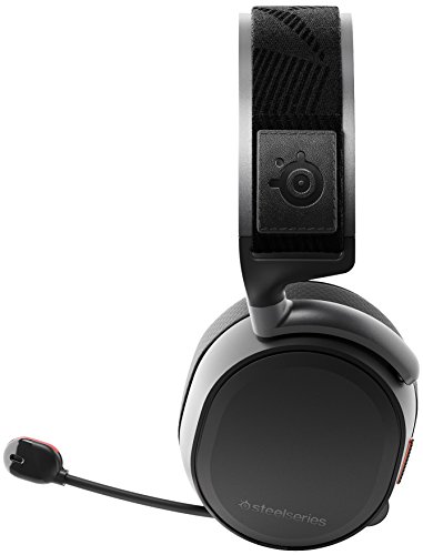 SteelSeries Arctis Pro Wireless – Kabelloses Gaming-Headset (2,4 GHz & Bluetooth) – Hochauflösende Lautsprechertreiber – Für PC,PS5 und PS4 – Schwarz Bild 6