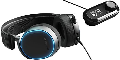 SteelSeries Arctis Pro GameDAC – Gaming-Headset – zertifizierte hochauflösende Audioqualität – ESS Sabre DAC - Schwarz Bild 2