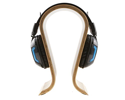 Omega-Kopfhörer-Ständer aus Holz, Gaming-Headset-Ständer Bild 2
