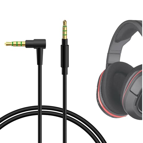 GEEKRIA Gaming-Headset-Verlängerungskabel, kompatibel mit Turtle Beach Elite Pro 2, Skullcandy Aviator 900 ANC, PS5 / Xbox Series Controller, u. v. m. 3,5-mm-Klinken (1 m) Bild 1