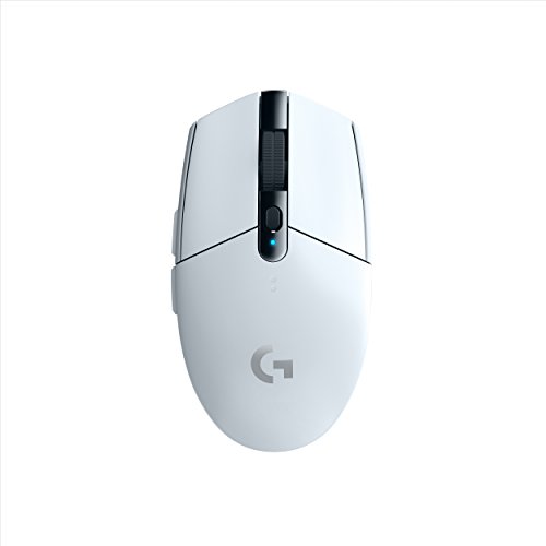 Logitech G G305 LIGHTSPEED kabellose Gaming-Maus mit HERO 12K DPI Sensor, Wireless Verbindung, 6 programmierbare Tasten, 250 Stunden Akkulaufzeit, Leichtgewicht, PC/Mac - Weiß Bild 1