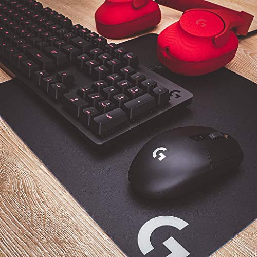 Logitech G G305 Lightspeed kabellose Gaming-Maus mit Hero 12K DPI Sensor, Wireless Verbindung, 6 programmierbare Tasten, 250 Stunden Akkulaufzeit, Leichtgewicht, PC/Mac - Schwarz Bild 4