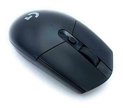 Logitech G G305 Lightspeed kabellose Gaming-Maus mit Hero 12K DPI Sensor, Wireless Verbindung, 6 programmierbare Tasten, 250 Stunden Akkulaufzeit, Leichtgewicht, PC/Mac - Schwarz Bild 6