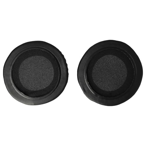 vhbw 2X Ohrpolster kompatibel mit Medion Erazer Gaming Headset MD 86322 Kopfhörer Headset, Polyurethan Schwarz Bild 4