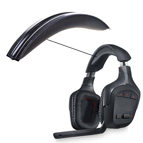 NAMVO Ersatz Ersatzstirnband Kissenbezug für Logitech G430 G930 Kopfh?rer - Schwarz Bild 6