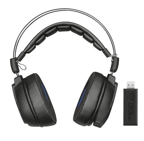 Trust GXT 393 Magna Wireless Gaming Kopfhörer mit 7.1 Surround (für PS4, PC und Laptop) Bild 2