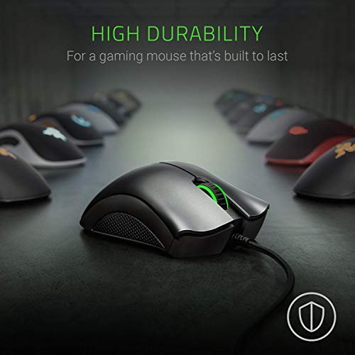 Razer DeathAdder Essential – 6.400 DPI Optical Sensor - 5 Hyperresponse Tasten - Gaming & Esports Maus - Ergonomischer Formfaktor Bild 5