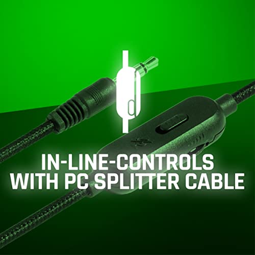 snakebyte Xbox One HEADSET X PRO - Stereo Gaming Headset mit Mikrofon für die XBOX One / XBOX One X, 3,5mm Audio Stecker, kompatibel mit PC, PS4, VOIP, Telefonkonferenzen, VideoCall, Skype, Zoom, uvm Bild 4