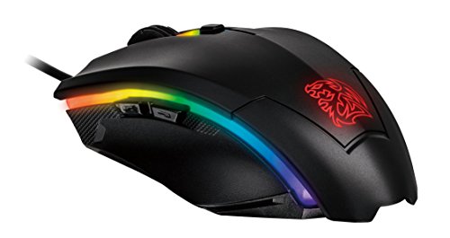 Tt eSPORTS MO-TER-WDOTBK-01 Talon Elite RGB Combo Gaming Maus und Mauspad schwarz (Deutsches Tastaturlayout) Bild 6