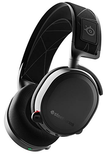 SteelSeries Arctis 7 - Gaming Headset - verlustfreies und drahtloses - DTS Headphone:X v2.0 Surround - für PC, Playstation 5 und PlayStation 4 - Schwarz Bild 1