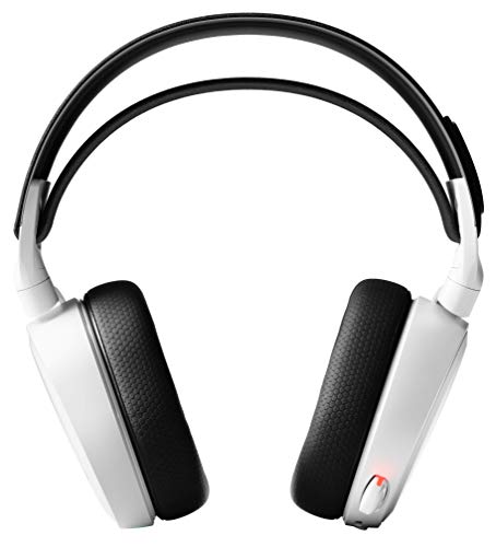 SteelSeries Arctis 7 - Gaming Headset - verlustfreies und drahtloses - DTS Headphone:X v2.0 Surround - für PC, Playstation 5 und PlayStation 4 - Weiß Bild 2