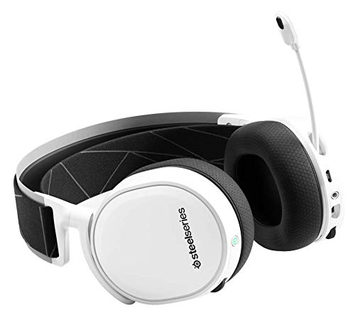 SteelSeries Arctis 7 - Gaming Headset - verlustfreies und drahtloses - DTS Headphone:X v2.0 Surround - für PC, Playstation 5 und PlayStation 4 - Weiß Bild 3