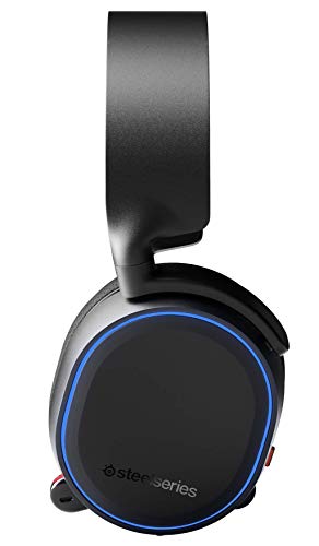 SteelSeries Arctis 5 - Gaming Headset - RGB-Beleuchtung - DTS Headphone:X v2.0 Surround - für PC, PlayStation 5 und PS4 - Schwarz Bild 6