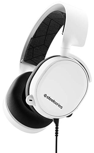 SteelSeries Arctis 3 - All-Platform Gaming Headset - für PC, PlayStation 5, PS4, Xbox One, Nintendo Switch, VR, Android und iOS - Weiß Bild 1