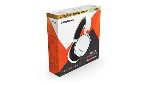 SteelSeries Arctis 3 - All-Platform Gaming Headset - für PC, PlayStation 5, PS4, Xbox One, Nintendo Switch, VR, Android und iOS - Weiß Bild 4