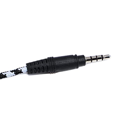 AVID AE-36 On-Ear-Stereo-Kopfhörer mit Boom-Mikrofon, Weiß, 10 Stück Bild 5