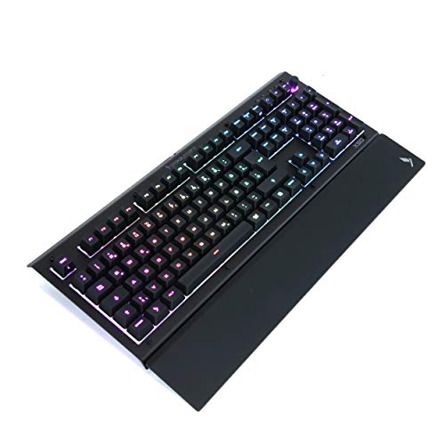 Das Keyboard X50Q Mechanische Gaming Tastatur QWERTZ DE Layout - 105 Tasten, Programmierbare Intelligente RGB-Beleuchtung, NKRO, Gamma Zulu Schalter, Q-Taste, Aluminium-Abdeckung (DKGKX50P0GZS0DEX) Bild 3