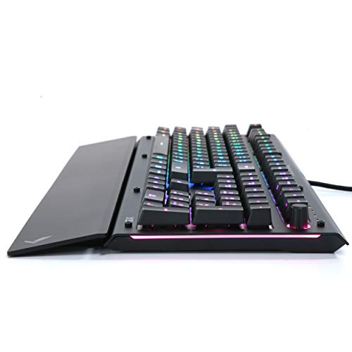 Das Keyboard X50Q Mechanische Gaming Tastatur QWERTZ DE Layout - 105 Tasten, Programmierbare Intelligente RGB-Beleuchtung, NKRO, Gamma Zulu Schalter, Q-Taste, Aluminium-Abdeckung (DKGKX50P0GZS0DEX) Bild 5