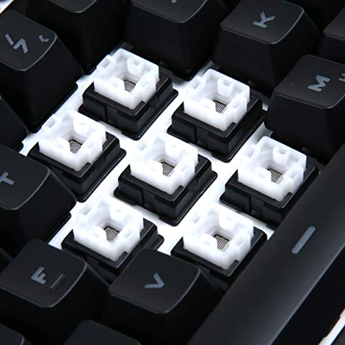 Das Keyboard X50Q Mechanische Gaming Tastatur QWERTZ DE Layout - 105 Tasten, Programmierbare Intelligente RGB-Beleuchtung, NKRO, Gamma Zulu Schalter, Q-Taste, Aluminium-Abdeckung (DKGKX50P0GZS0DEX) Bild 7