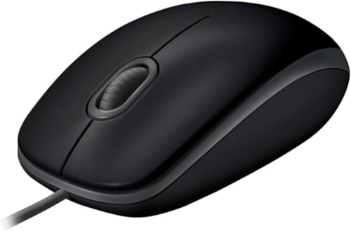 Logitech B110 Silent Kabelgebundene Maus - Schwarz Bild 1