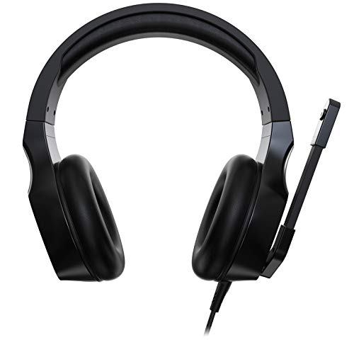 acer Nitro Gaming Headset (anpassbares Kopfband, omnidirektionales Mikrofon, 100 dB Empfindlichkeit) schwarz-rot Bild 1