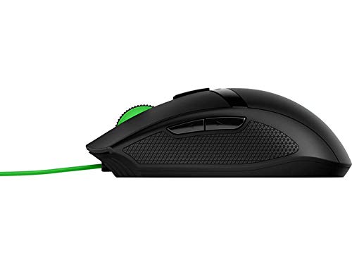 HP Pavilion Gaming 300 (4PH30AA) Maus (kabelgebunden, LED-Beleuchtung, 8 Tasten, 5.000 dpi) schwarz/grün Bild 6