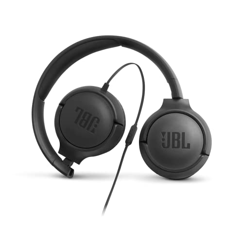 JBL Tune 500 On-Ear Kopfhörer mit Kabel - Schwarz – Ohrhörer mit 1-Tasten-Fernbedienung, integriertem Mikrofon und Sprachassistent – Telefonieren und Musik hören unterwegs Bild 6