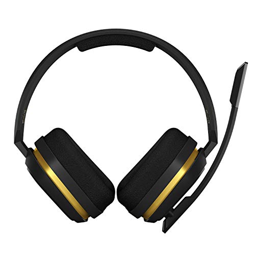 ASTRO Gaming A10 Gaming-Headset mit Kabel, Zelda Edition, Leicht & Robust, Dolby ATMOS, 3,5mm Anschluss, Xbox Series X|S, Xbox One, PS5, PS4, Nintendo Switch, PC, Mac, Smartphone - Schwarz/Gold Bild 3