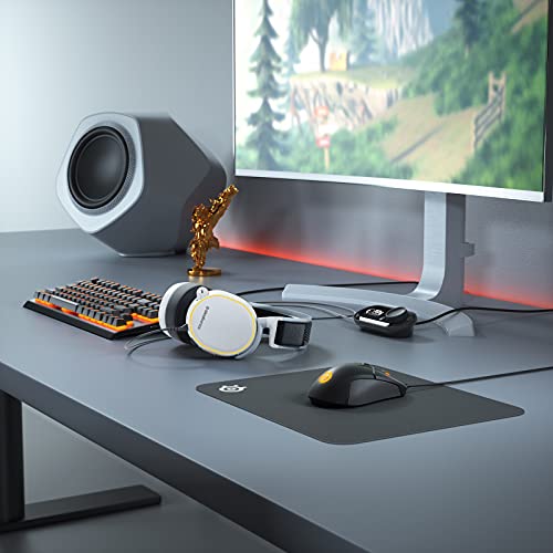 SteelSeries Arctis Pro GameDAC – Gaming-Headset – zertifizierte hochauflösende Audioqualität – ESS Sabre DAC - Weiß Bild 4