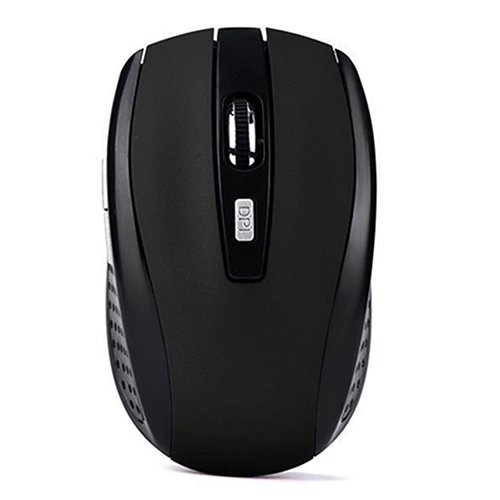 Brüssel08 2.4G Ergonomische kabellose Maus Tragbare Mobile Computer Maus Optische Maus mit USB-Empfänger Wireless Gaming Maus 1200dpi 6 Tasten kompatibel mit Notebook PC Laptop Computer Bild 3
