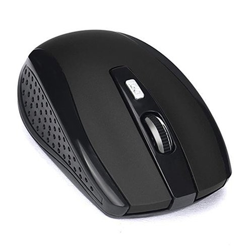 Brüssel08 2.4G Ergonomische kabellose Maus Tragbare Mobile Computer Maus Optische Maus mit USB-Empfänger Wireless Gaming Maus 1200dpi 6 Tasten kompatibel mit Notebook PC Laptop Computer Bild 5