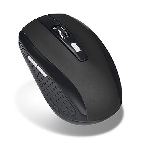 Brüssel08 2.4G Ergonomische kabellose Maus Tragbare Mobile Computer Maus Optische Maus mit USB-Empfänger Wireless Gaming Maus 1200dpi 6 Tasten kompatibel mit Notebook PC Laptop Computer Bild 6