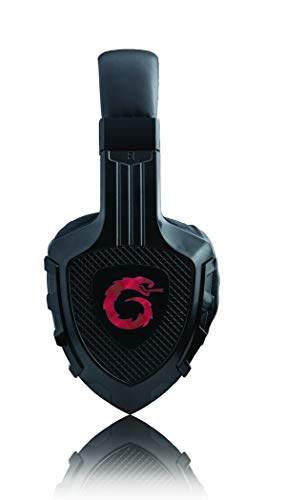 Viper-X Gaming-Headset für PS4 PC Xbox One Controller Laptop Mac Nintendo Heavy Bass Kopfhörer mit Mikrofon-LED-Lichtern 2m Kabel gepolstert Kopfbügel Ohrmuscheln Bild 5
