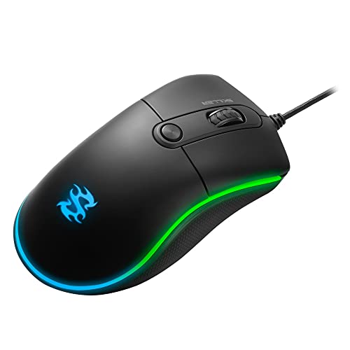 Sharkoon Skiller SGM2 RGB Gaming Maus, optisch 6400 DPI, Ergonomische Form Mehrfarbig Bild 4