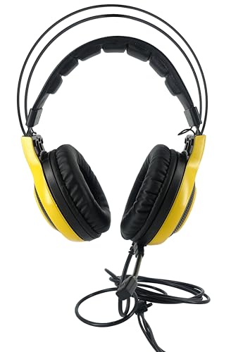 TEKNOFUN Dragon Ball Z Gaming Kopfhörer mit Mikrofon, Gelb Bild 2