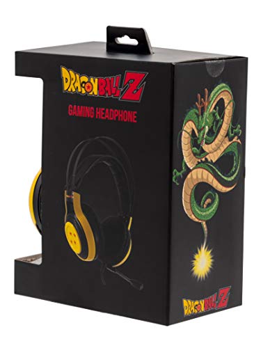 TEKNOFUN Dragon Ball Z Gaming Kopfhörer mit Mikrofon, Gelb Bild 6