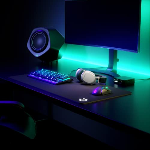 SteelSeries Arctis Pro Wireless – Kabelloses Gaming-Headset (2,4 GHz & Bluetooth) – Hochauflösende Lautsprechertreiber – Für PC,PS5 und PS4 – Weiß Bild 4