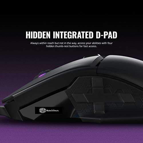 COOLER MASTER MM830 pelÄ— su laidu | 24000DPI Bild 2