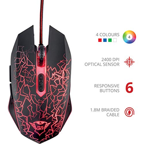 Trust Gaming GXT 105 Izza 21683 Gaming-Maus Bild 2