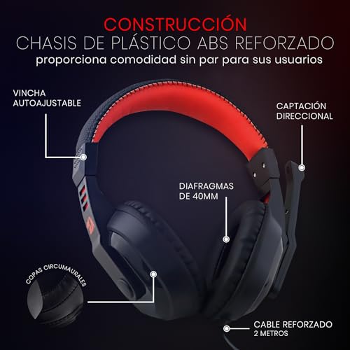 Redragon Gaming Headset ARES H210 Schwarz Bild 4