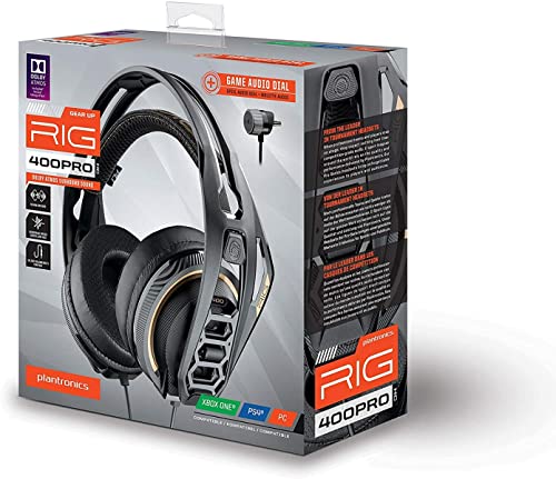 Plantronics Nacon Rig 400 PRO HC Atmos, Gaming-Headset, schwarz Bild 4