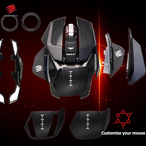 MadCatz R.A.T. X3 High Performance Gaming Mouse, Black Bild 3