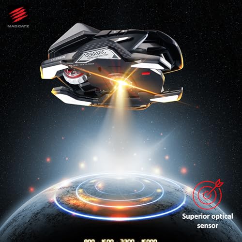 MadCatz R.A.T. X3 High Performance Gaming Mouse, Black Bild 5